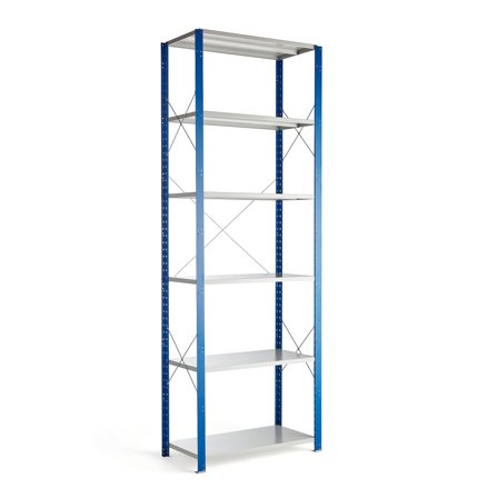 Regalsystem MIX, Grundmodul, 3000 x 1000 x 500 mm