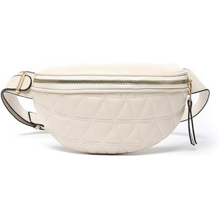 Fashion midjeväska för kvinnor Fanny Packs Quilted Belt Bag Festiv