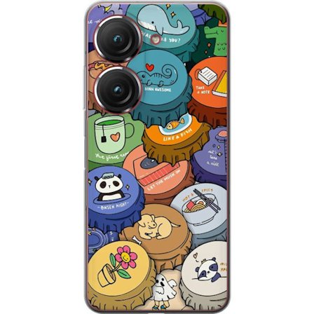 Kompatibelt Mobildeksel til Asus Asus Zenfone 9 Kawaii Søte Figurer Anime Manga