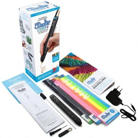 3DOODLER CREATE FILAMENT PLA 5 COLORS PL-MIX1 Polyacticsäure (PLA) Blau, Grau, Rot, Transparent, Weiß 2 g