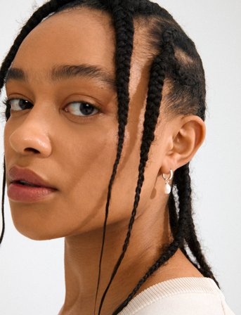 Pilgrim Elliana Earrings Silver-Plated - Silver - ONE SIZE