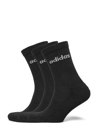 Half-Cushi D Crew Socks 3 Pairs Underwear Socks Regular Socks Svart Adidas Performance