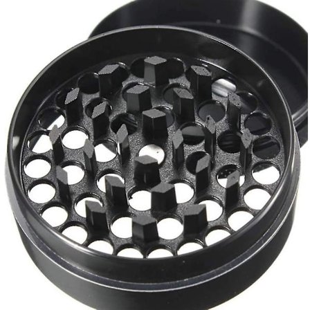 Pollen Grinder Hånddrevet Kværn Knuser Zink Legering