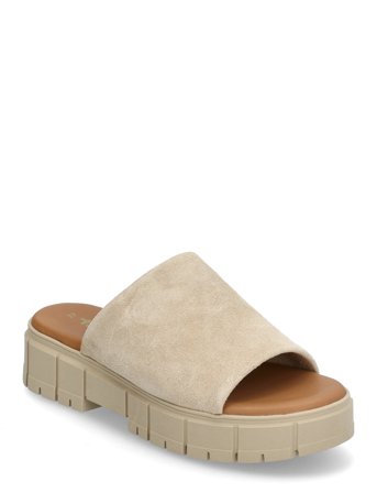 Women Slides Cream Tamaris