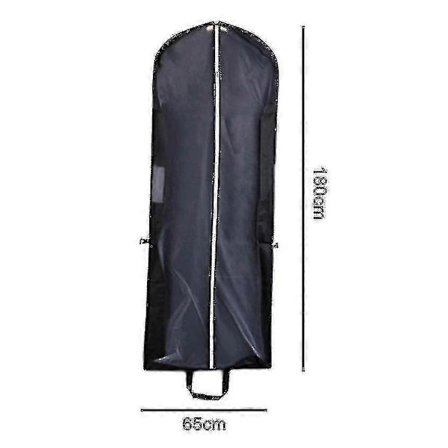 Sammenleggbar 180cm Ekstra Lang Brudekjole Klespose, Bærbar Oppbevaringstrekk (FMY)