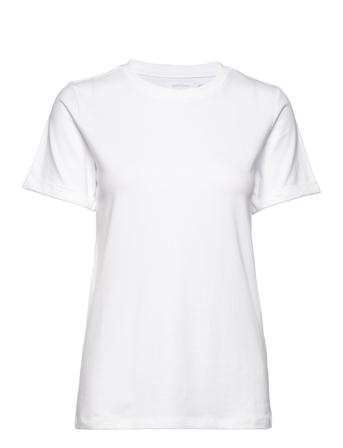 Mleva S/S Jersey Top A. White Mamalicious