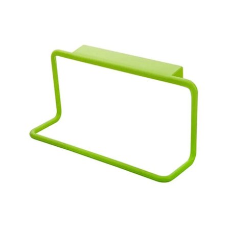 Pyyhetelineen ripustin säilytysteline kylpyhuone keittiökaapin ripustin keittiö kylpyhuone tarvikkeet vempain keittiötyökalu vihreä