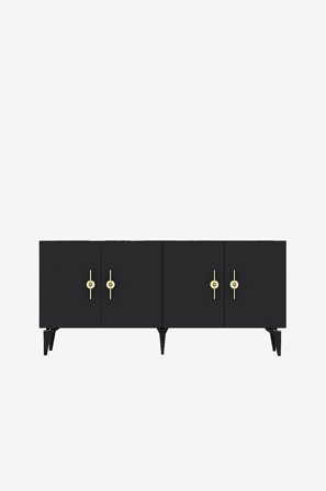 Hanah Home - Skænk Zenit - Grå - Skænke & sideboards - Fra Homeroom