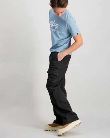 Alpha Industries Open Leg Cargo Pants K Svart Byxor Kille - Kids Brand Store