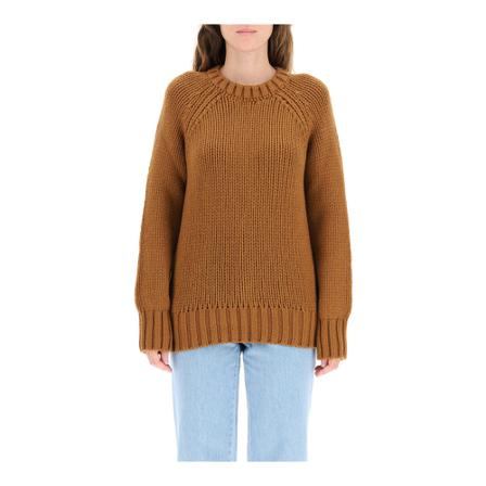 A.p.c. Trui , Bruin , Dames , Maat: L