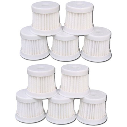 10 st HEPA-filter för Zc401F dammborttagningsinstrument dammsugarersättningstillbehör