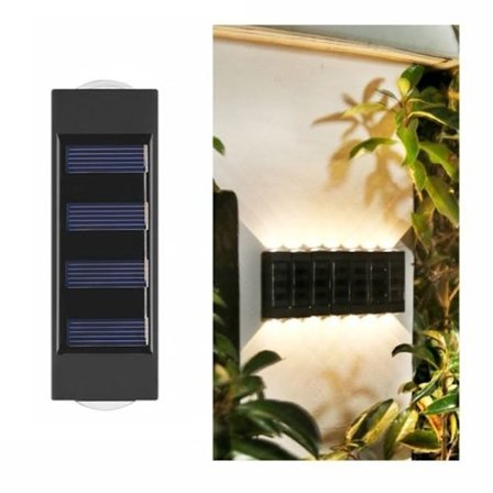 2LED Ni-MH Solcelle Have Lamper til Udendørs Have Dekoration Wallwas