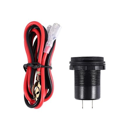 Quick Charge 3.0 Dobbel USB Billader 12V 36W USB Hurtiglader med Bryter for Båt Motorsykkel Lastebil