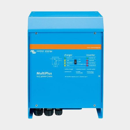 Inverter / convertitore con caricabatterie Victron Multiplus, onda sinusoidale pura, 24 V - 230 V, 4500 W (5000 VA)