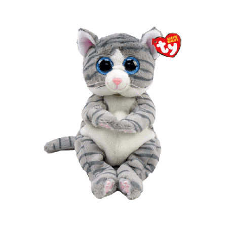 TY Gosedjur Mitzi 15 cm Mjukisdjur Unisex Grå 15,5