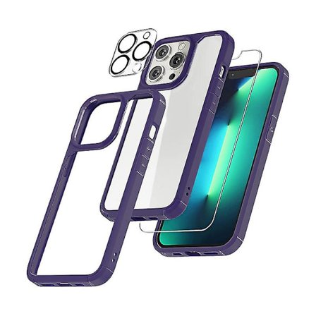 Iphone 14 Linsfilm Skärmskyddsfilm Kit Telefonskal Kit