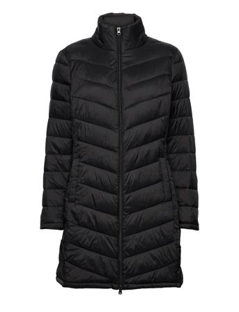 Visibiria New Long Jacket/Pb Fôret Kåpe Svart Vila