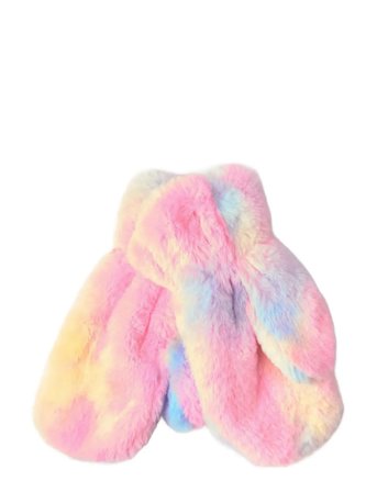 Lindex Mittens Fake Fur - Multi/patterned - 10/12