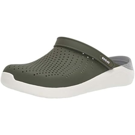 Unisex-Voksen LiteRide Clogs, Nero army green/hvit army green/hvit army green/hvit 43/44 eu