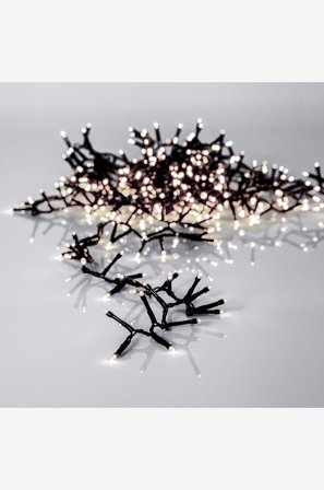 Star Trading - Ljuskedja Crispy Ice 800 - Svart - Ljusslingor - Från Homeroom