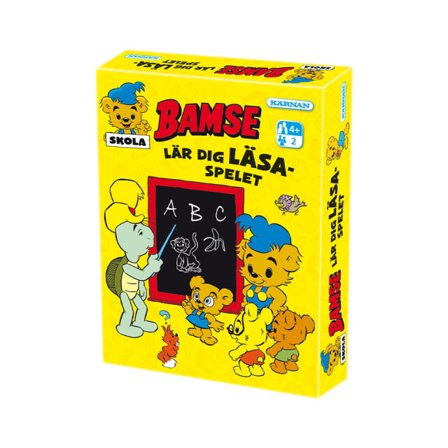 BAMSE Barnspel, Skola lär dig läsa Spel & pussel Unisex ONESIZE