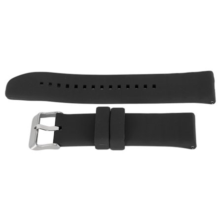 Silikonarmband Professionellt Mjukt Snabbfäste Smart Klockarmband Ersättningstillbehör Passar Amazfit GTR 4 Svart