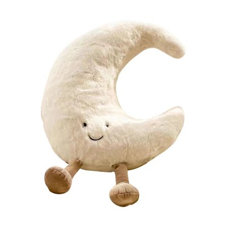 UUSI Jellycats Söpö Pehmo Hauska Tyyny Eläin Kuu Aurinko Tyyny Pehmeä Pehmolelu Lahja Kuu 30cm