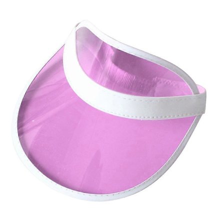 Unisex Dame Herre UV Beskyttelse Solhatt Solskjerm Viser Caps Sykkel Solhatt (FMY) rosa