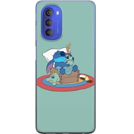 Motorola Moto G51 5G L pin kyv kuori Stitch nukkui hyvin