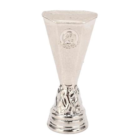 Mini Jalkapallo Pokaali Koriste Metalli Pokaali Malli Fanit Muistoesine Työpöydän Koristeluun 4.5cm