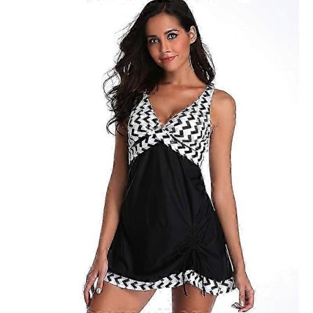 Tankini för damer Push Up Baddräkt Strandkläder Baddräkt