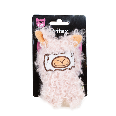 Pritax - Katteleke Alpaca Anna, 7x14x2,5cm, flerfarget - Katt - Katteleker & viftepinner - Kattemynte & catnipleker - ZOO.no