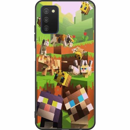 Samsung Galaxy A03s Svart Skal Minecraft