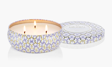 Voluspa Mountain-Lavender-&-Chamomile Duftlys 3-veker 40t