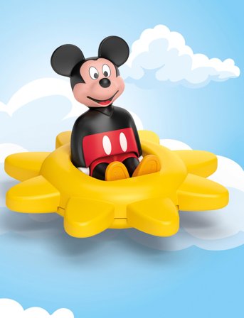 PLAYMOBIL Junior & Disney: Mickey's Spinning Sun With Rattle Feature - 71698 - Multi/patterned - ONE SIZE