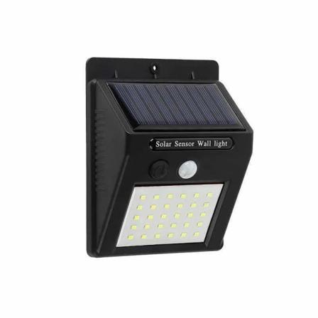 Solcelled Udendørslampe PIR Bevægelsessensor LED Væglamper Sconce Vandtæt Solcelle til Have Gadelampe Udendørsbelysning 20 lys