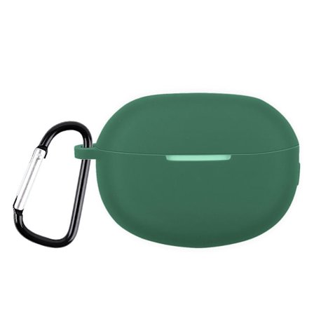 Realme Buds Air 3 silikonfodral med spänne - Grön