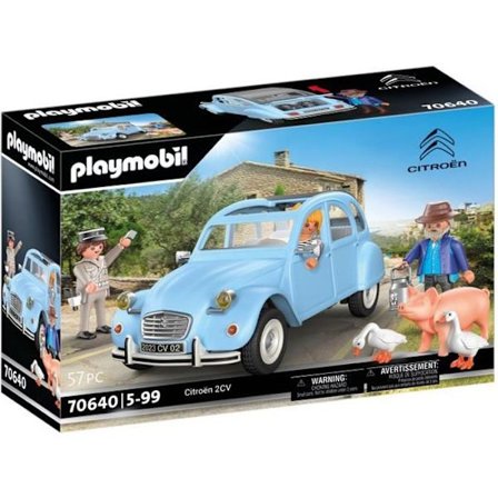 PLAYMOBIL 70640 Citroën 2 CV, Klassiska bilar, Samlarbil, Vuxen, 3 tecken