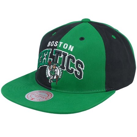 Mitchell & Ness - NBA - Green - snapback - Cap - Boston Celtics Pinwheel Of Fortune Green/Black Snapback - Hatstore