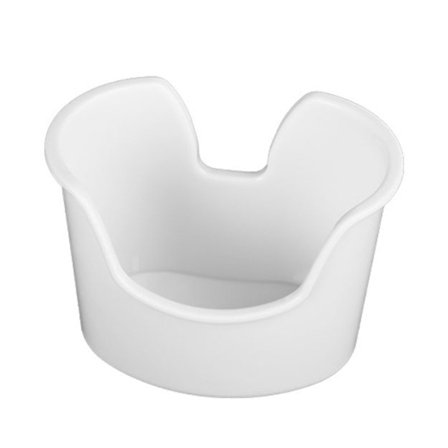 Gjenbrukbar ørebassengskål i plast, bærbar ørevoksvasker, profesjonell beholder