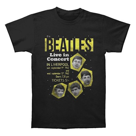 The Beatles 1962 Live In Concert T-shirt