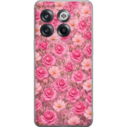 Kompatibel Mobilcover til OnePlus 10T Petal Reverie Blush Rose