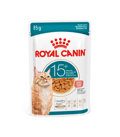 Royal Canin - FHN Ageing 15+ Gravy Våtfôr for seniorkatter 12 x 85 g - Katt - Kattefôr & kattemat - Våtfôr og våtmat - ZOO.no