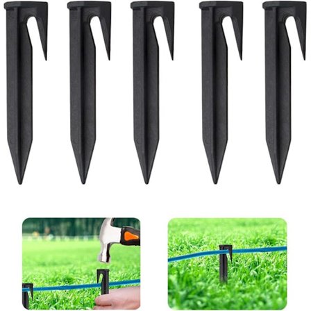 50-paknings kabelpinner, jordankere, robotgressklipper, for hage og installasjon av grenselinjer