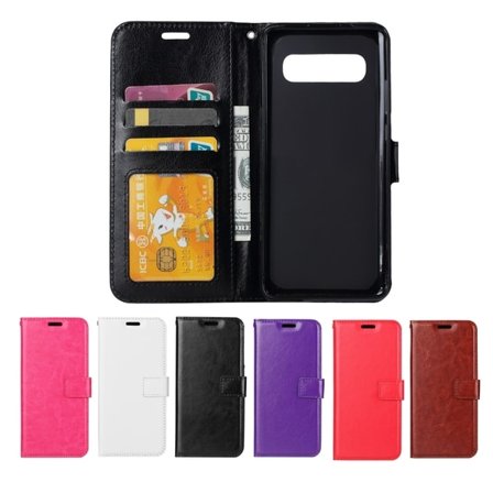 Samsung Galaxy S10 Plus - Plånboksfodral - Vit