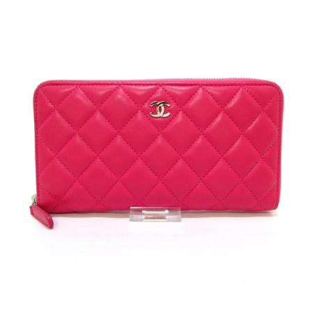 Chanel Vintage, Wallets & Cardholders Paars, Dames, Maat:ONE Size