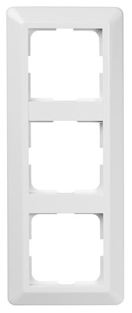 Elko EKO30181 Kombinationsram renvit 3-fack, Strömbrytare & vägguttag