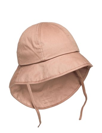 Sun Hat W. String Beige En Fant