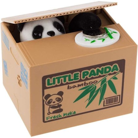 Electronic Piggy Bank Kids – Cat or Panda Coin Box Toy with Sound