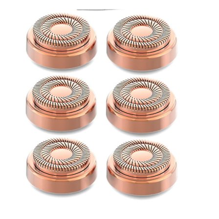 Facial Hair Remover Vaihtopäät Gen 2 Double Halo Täydellinen Virheettömään Viimeistelyyn Facial Hair Removal Generation 2 Laite 18k Kultapinnoitettu